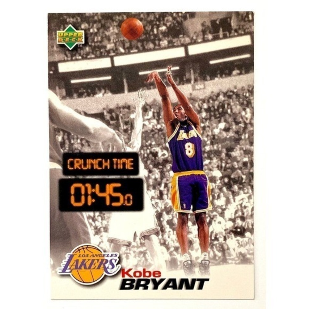 Kobe Bryant 1997 "Crunch Time" Card - Excellent Condition!